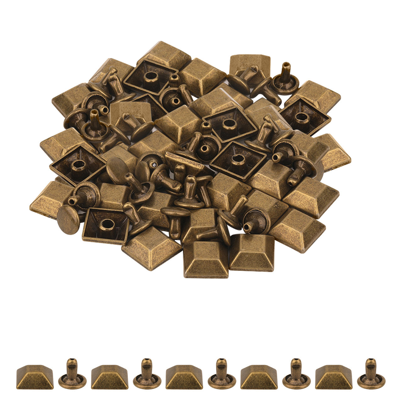Pyramid Bag Feet Rivets – Pack of 25 – Trimming Shop