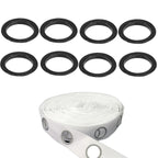 40mm Eyelet Curtain Heading Tape - 1m