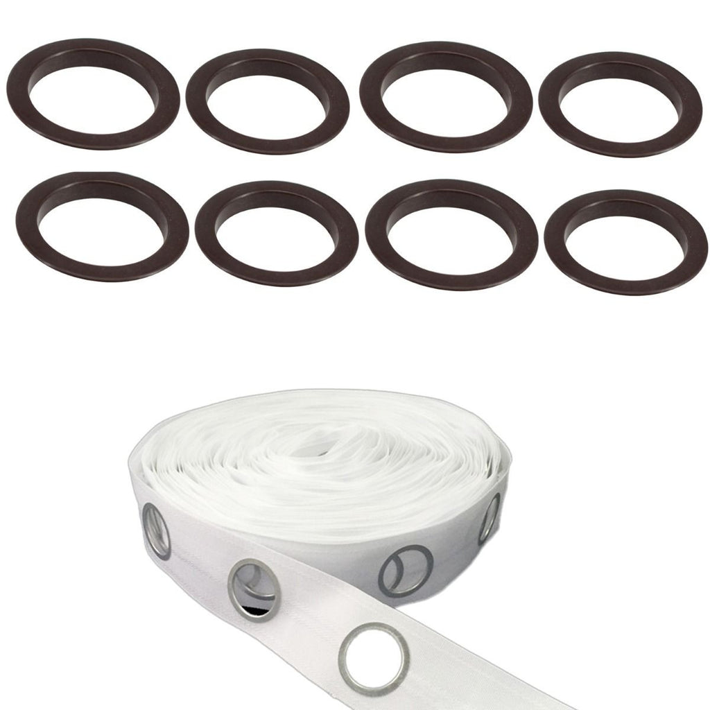 40mm Eyelet Curtain Heading Tape - 1m
