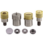 Flat Cap Press Studs Setting Die Set for Green Machine Hand Press