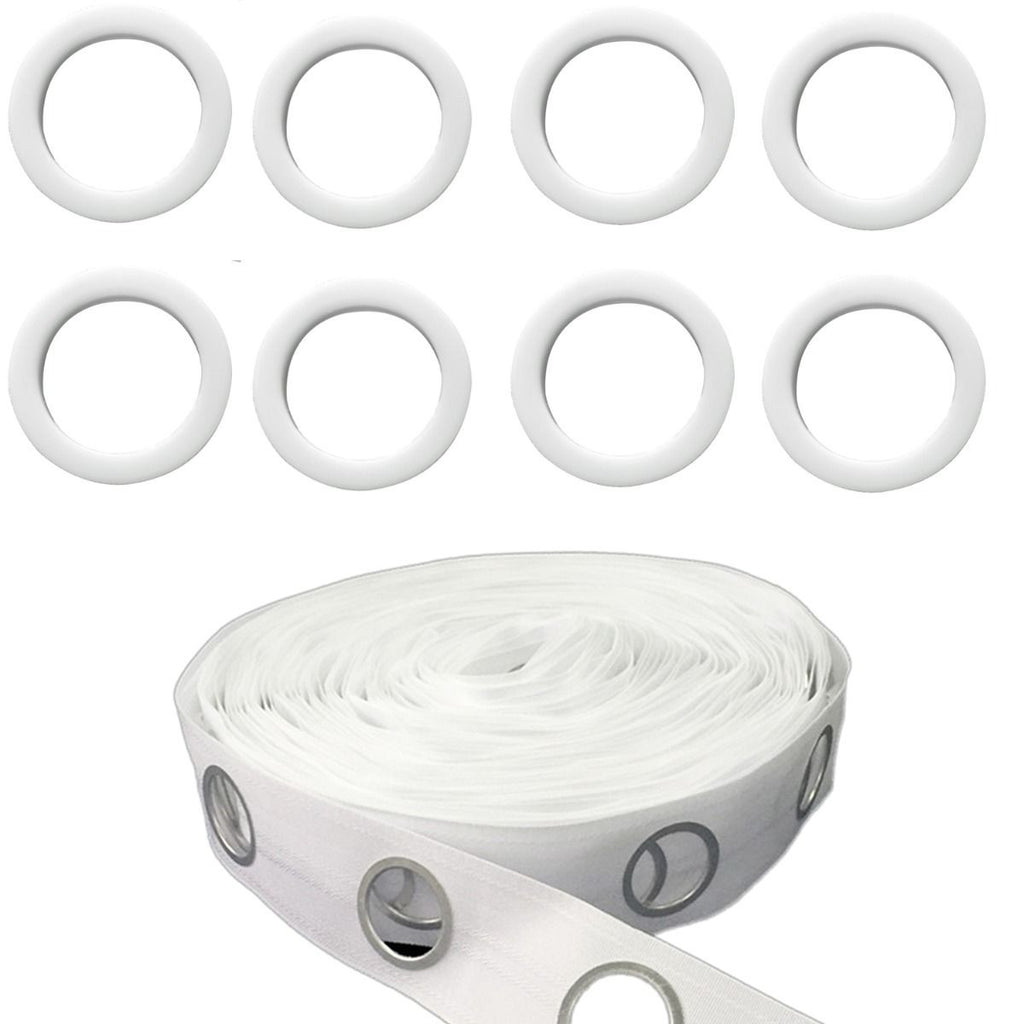 40mm Eyelet Curtain Heading Tape - 1m