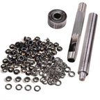 Eyelets with Tool Set - (Pack of 100)