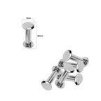 Chicago Screw Flat Head Rivets (Pack of 10)