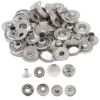 PRYM 15mm S Spring Press Studs - Pack of 10