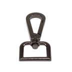 Swivel Lobster Clasp Keyring Fastener Hook with D-Ring (Pack of 1)