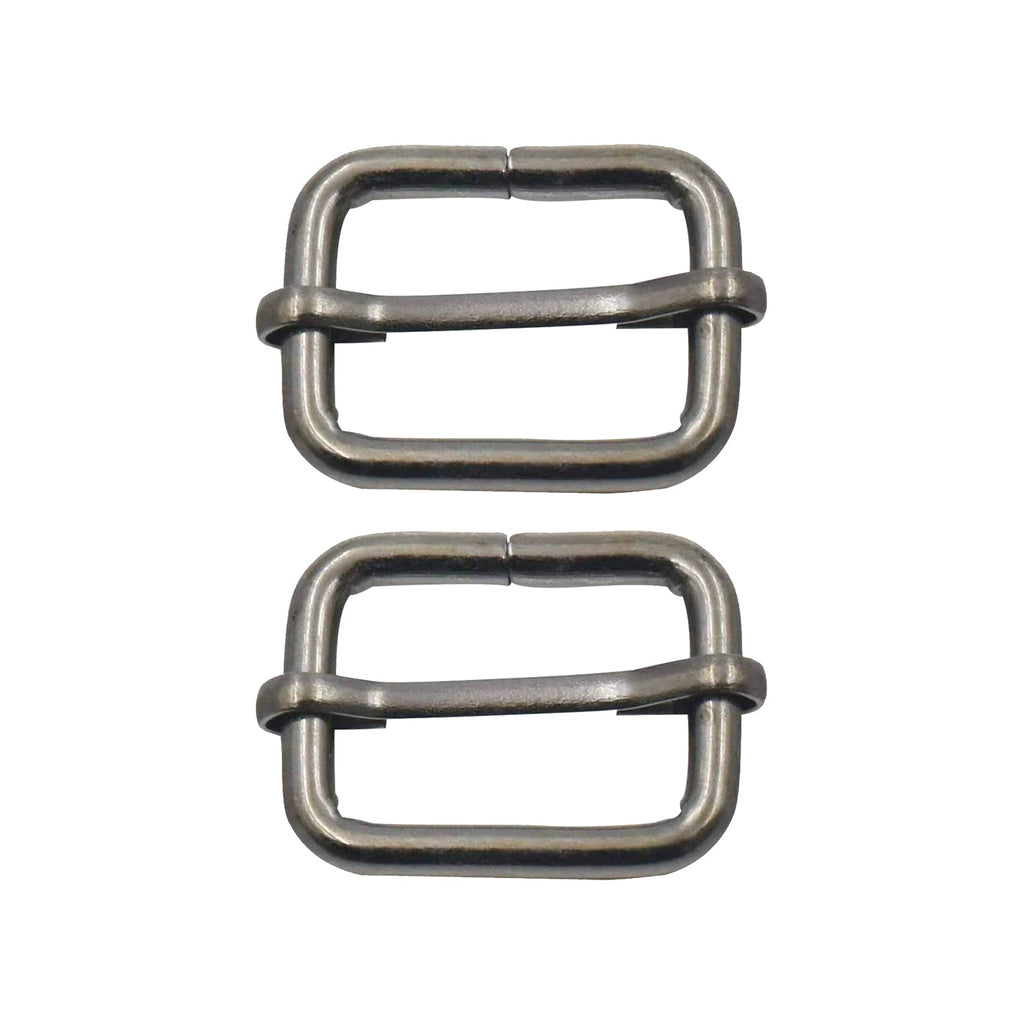 Non-Welded Metal Triglide Slider Buckles (Pack of 2)