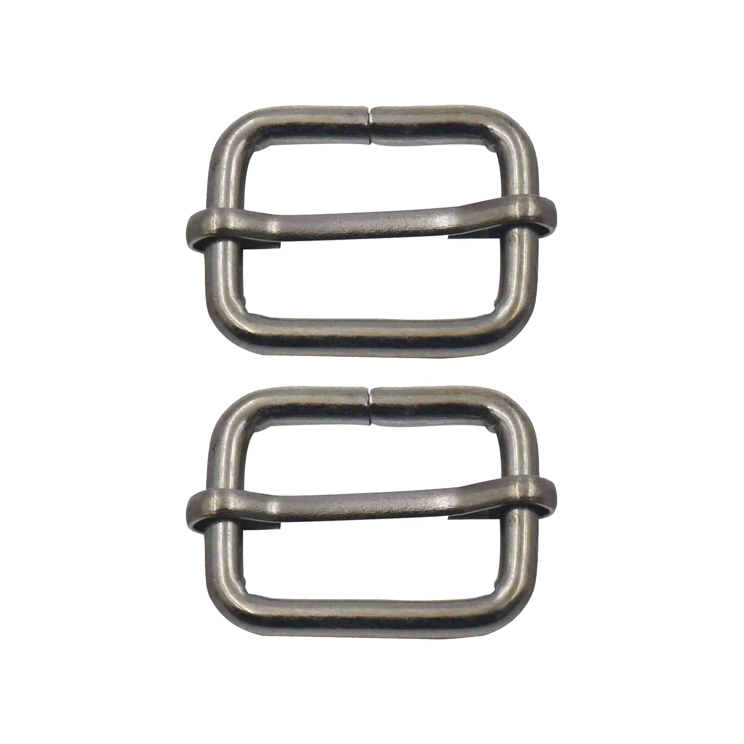 Non-Welded Metal Triglide Slider Buckles (Pack of 2)