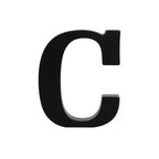 Large Wooden Capital Alphabet Letters