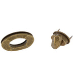 37mm Oval Twist and Turn Lock - (Pack of 1)