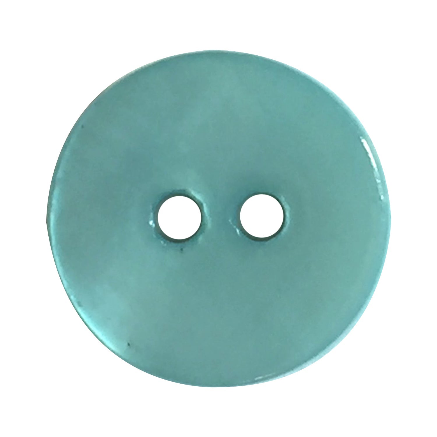 11mm Round Plastic 2-Hole Buttons - (Pack of 100)