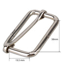Non-Welded Metal Triglide Slider Buckles (Pack of 2)