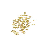 Brass Oval Eyelets with Washers and Fixing Hand Tool (Pack of 50)