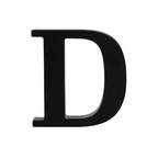 Large Wooden Capital Alphabet Letters