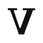 Large Wooden Capital Alphabet Letters