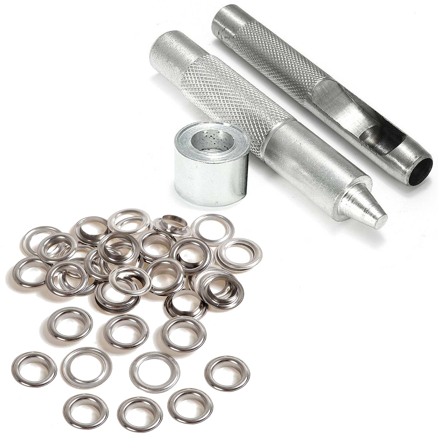 Eyelets with Tool Set - (Pack of 100)