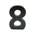 Large Wooden Flat Bottom Number