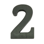 Large Wooden Flat Bottom Number