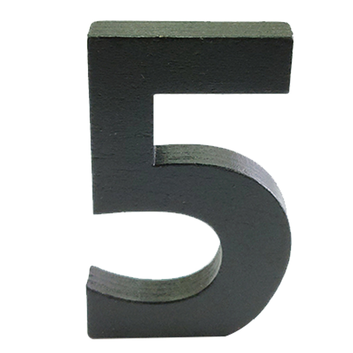 Large Wooden Flat Bottom Number