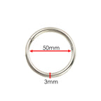 Stainless Steel Non-Welded O Rings - (Pack of 2)