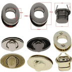 15mm Oval Twist and Turn Clasp - (Pack of 1)