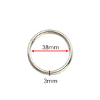 Stainless Steel Non-Welded O Rings - (Pack of 2)