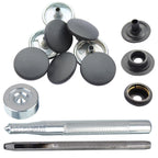 4-Part Press Studs with Hand Fixing Tool - Small