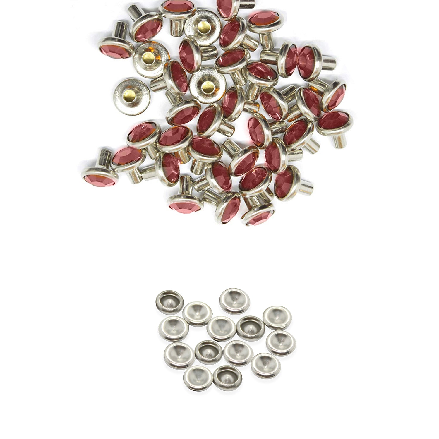 7mm Diamante Rivets