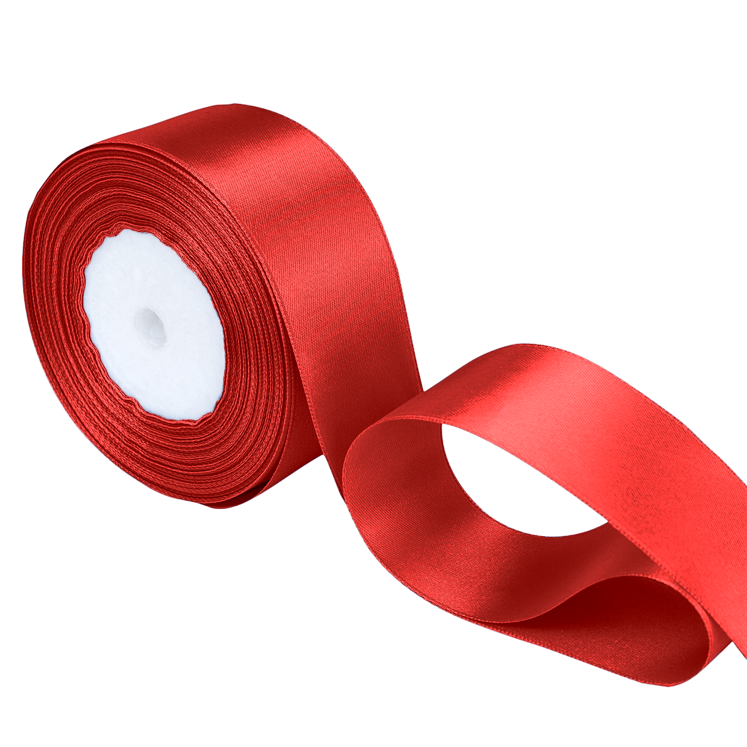 25m Double Sided Satin Ribbon Roll