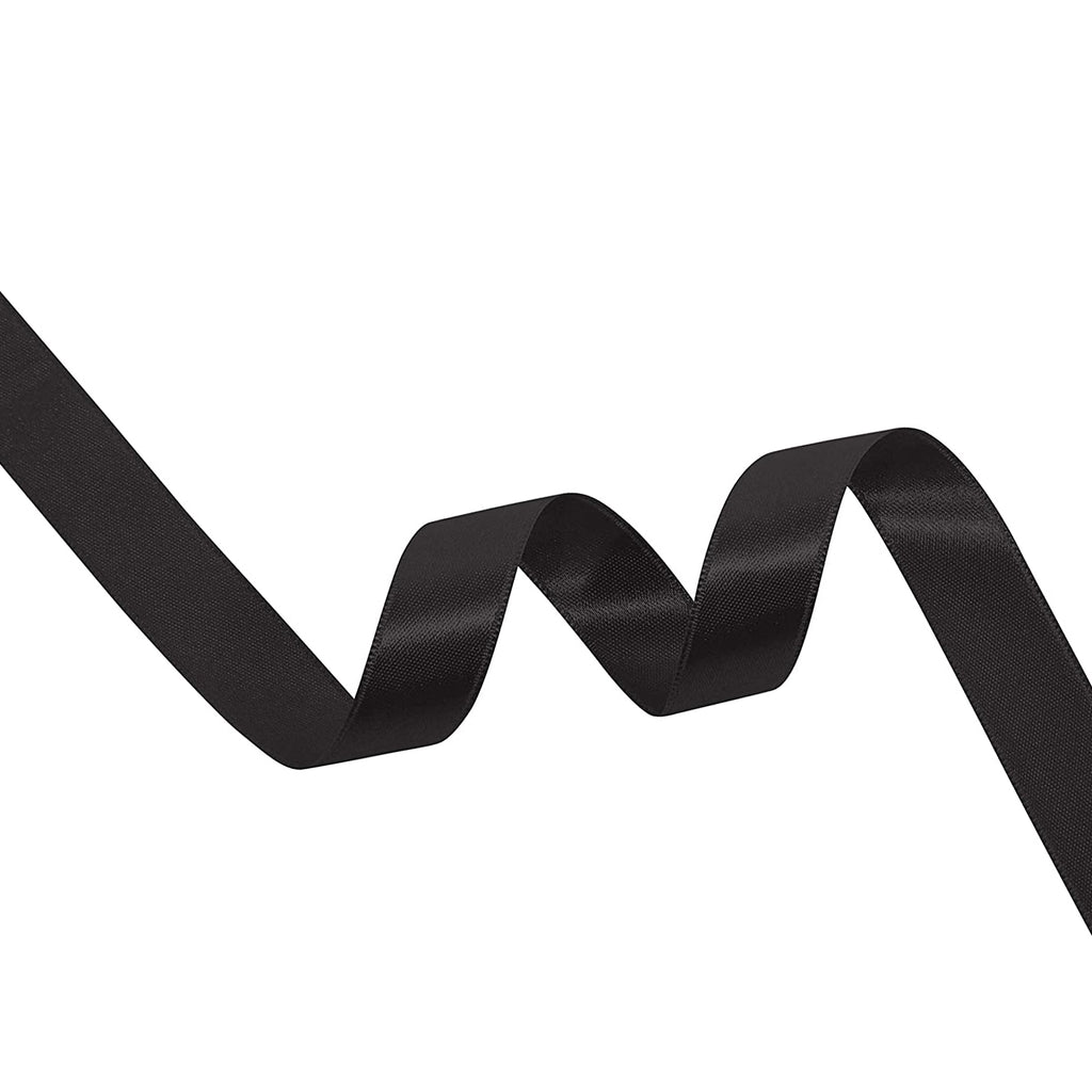 10m Double Sided Satin Ribbon