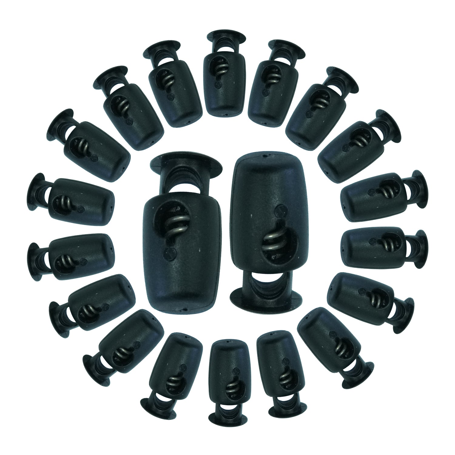 Small Spring Round Cord Stoppers Lock Toggles