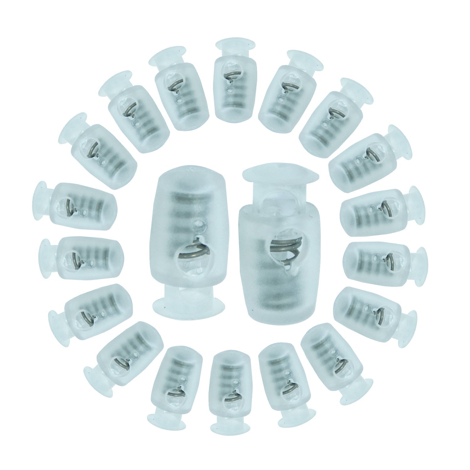 Small Spring Round Cord Stoppers Lock Toggles