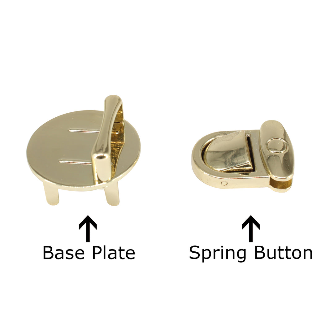 28mm x 23mm Round Tuck Lock Clasp