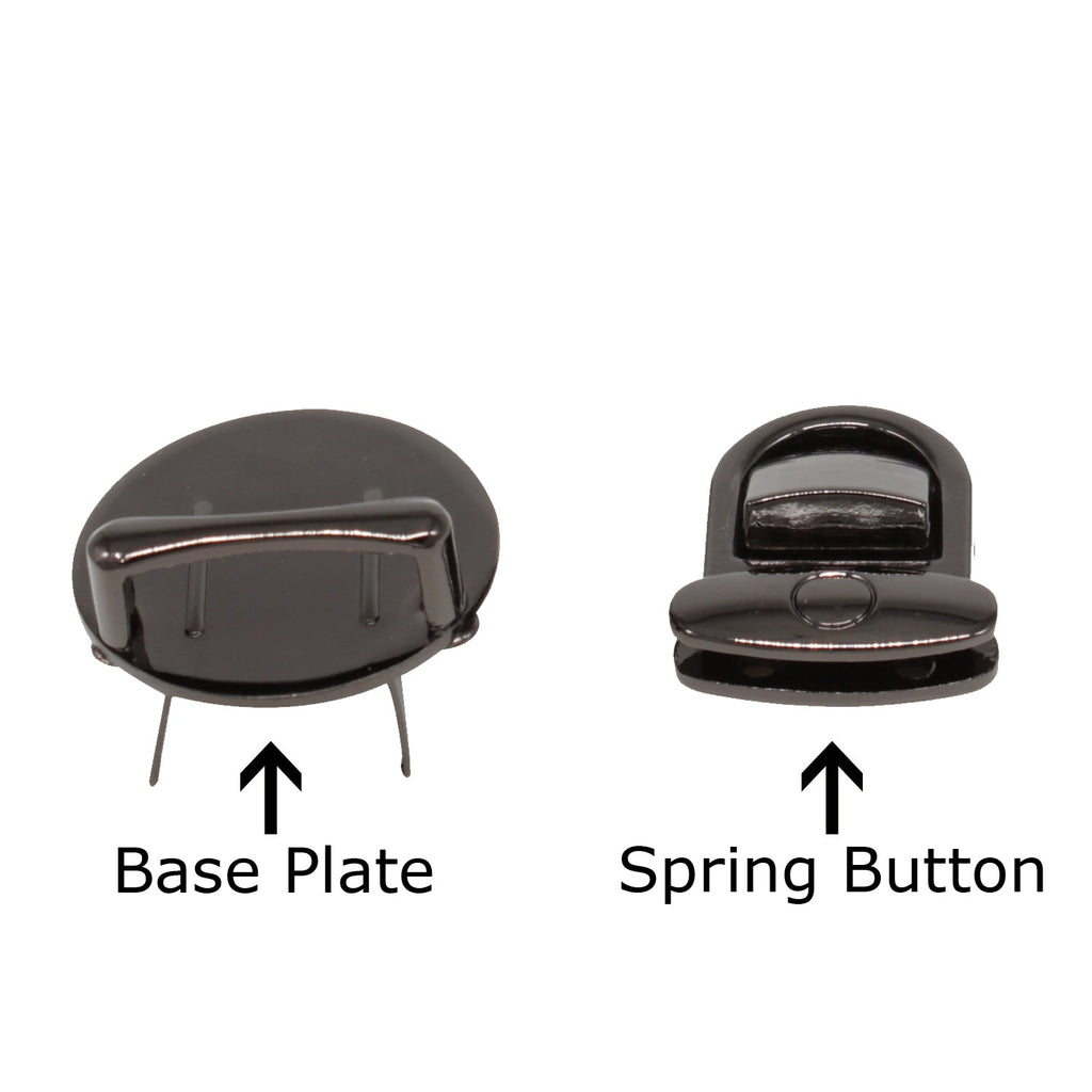 28mm x 23mm Round Tuck Lock Clasp