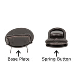 28mm x 23mm Round Tuck Lock Clasp