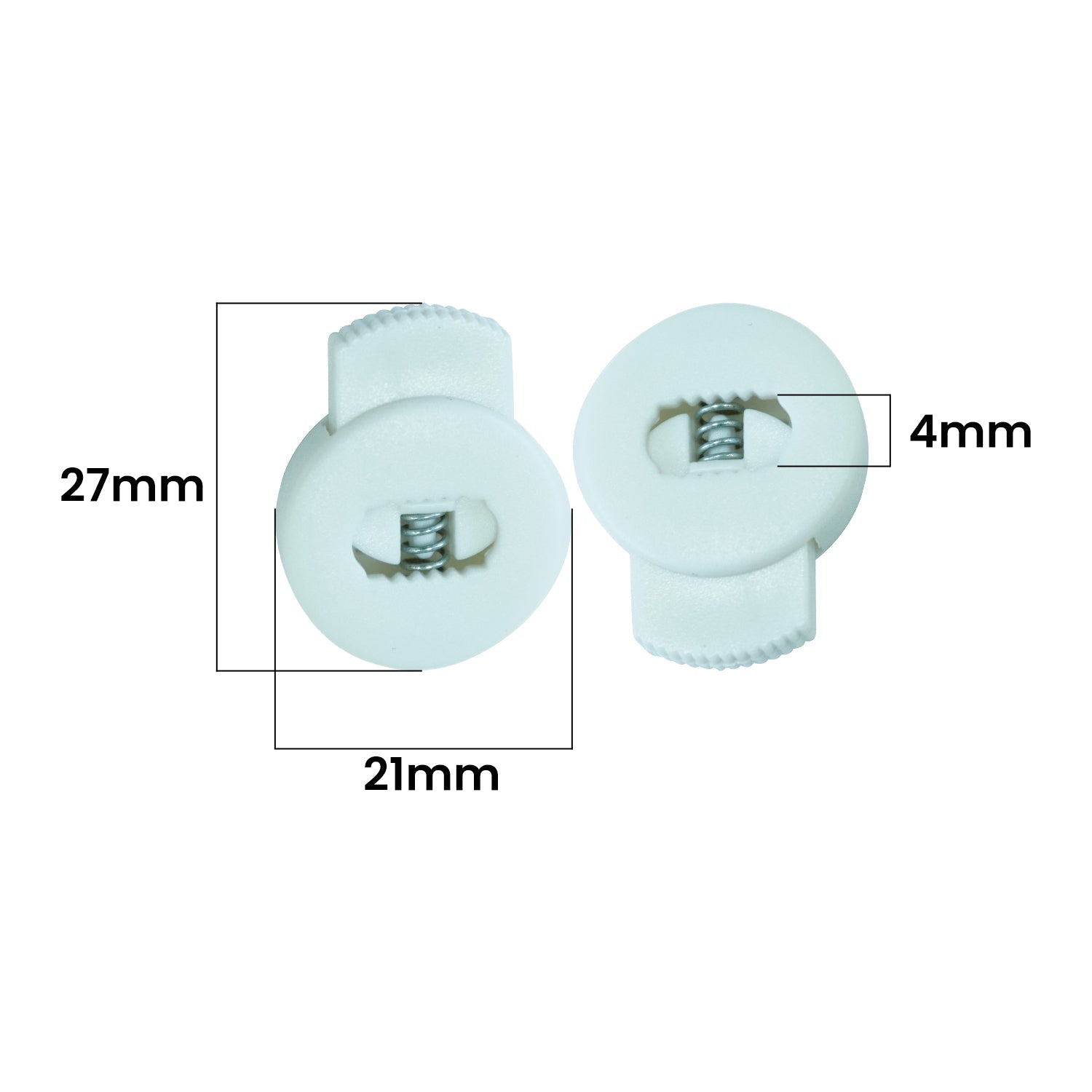 Large Round Cord Stoppers Lock Toggles