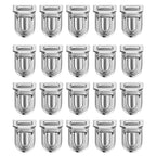 25mm Round Tuck Lock Clasp