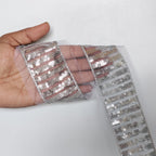 65mm Wide Indian Sequin Lace - 4M