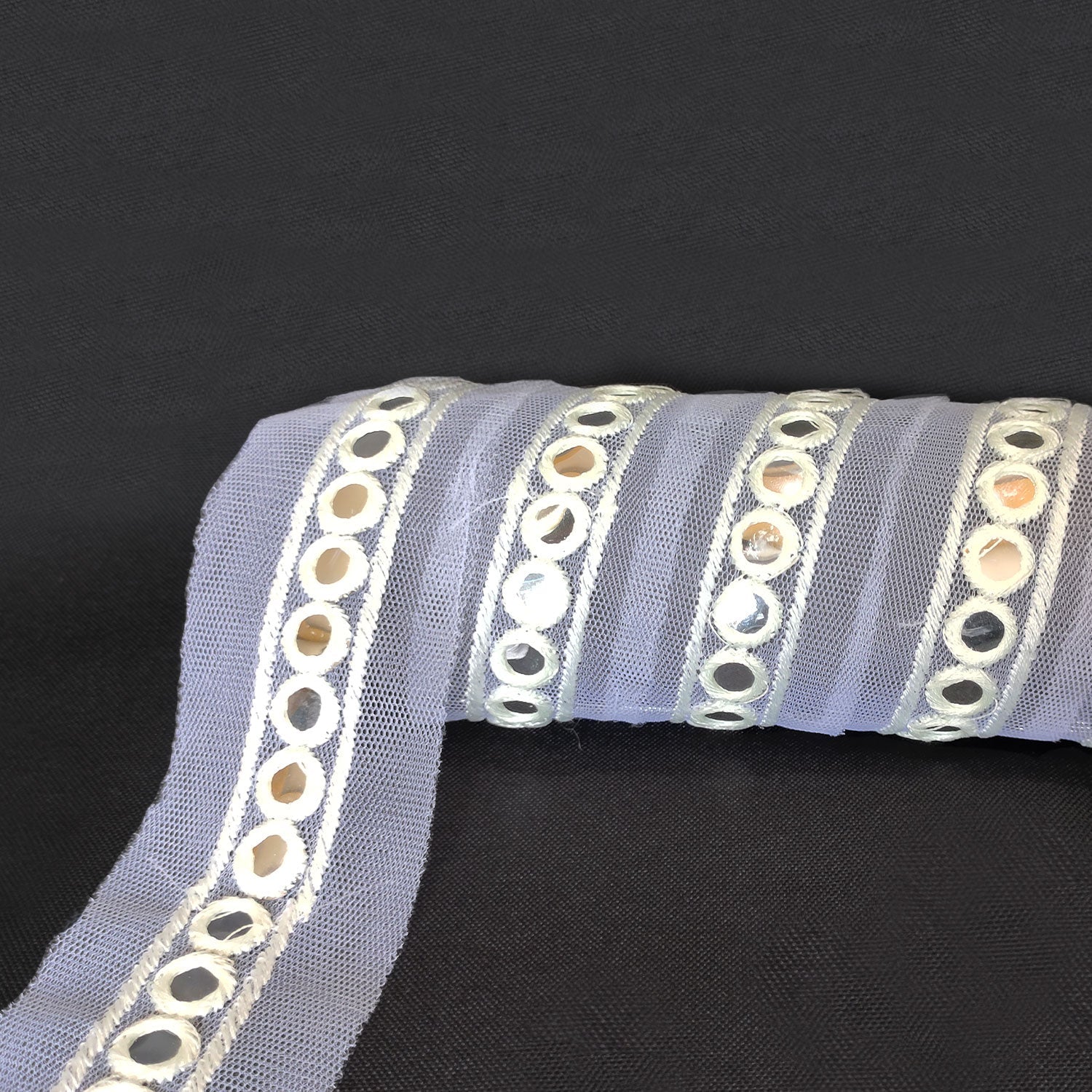 38mm Wide Indian Mirror Lace - 4M