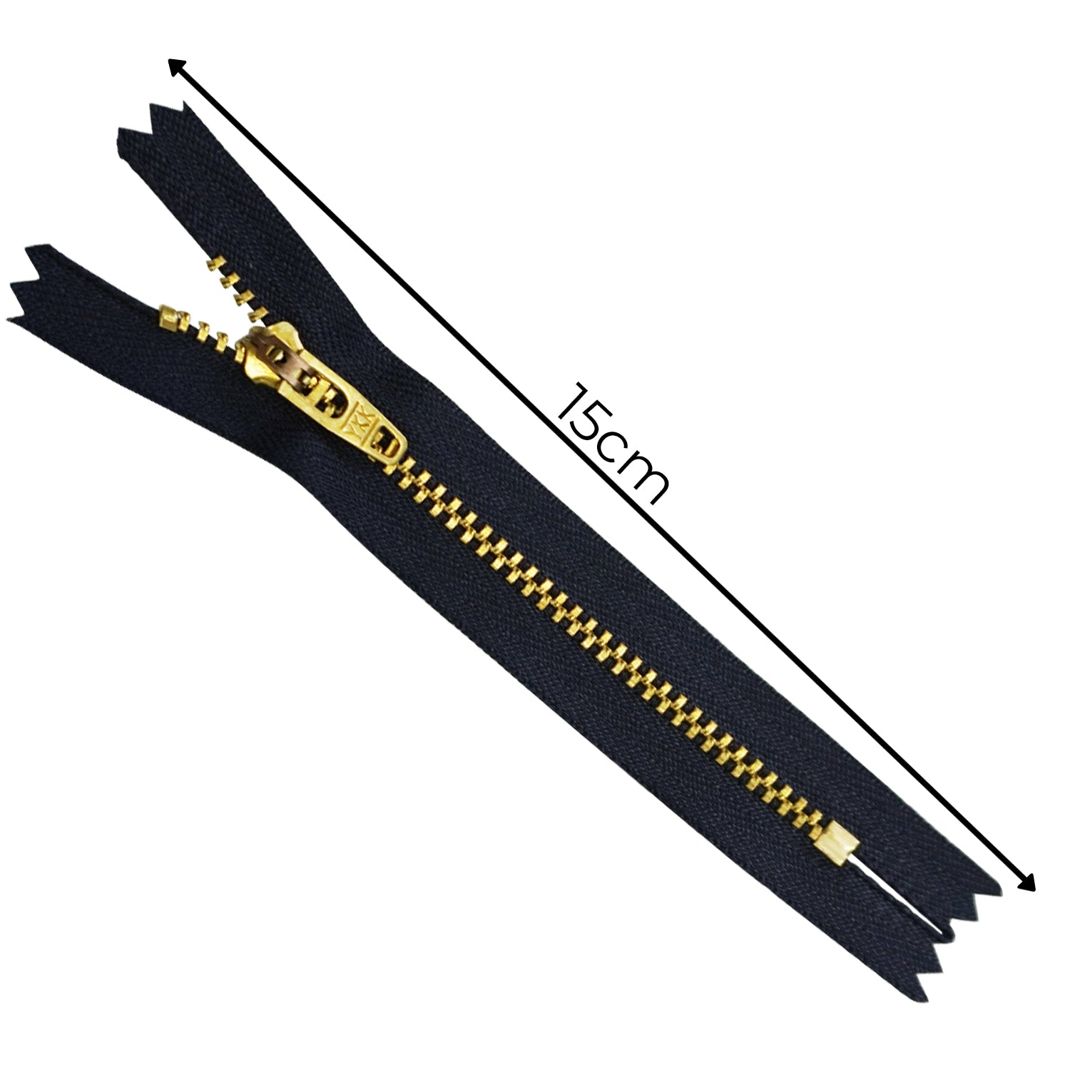 YKK Brass Closed-End Jeans Zip