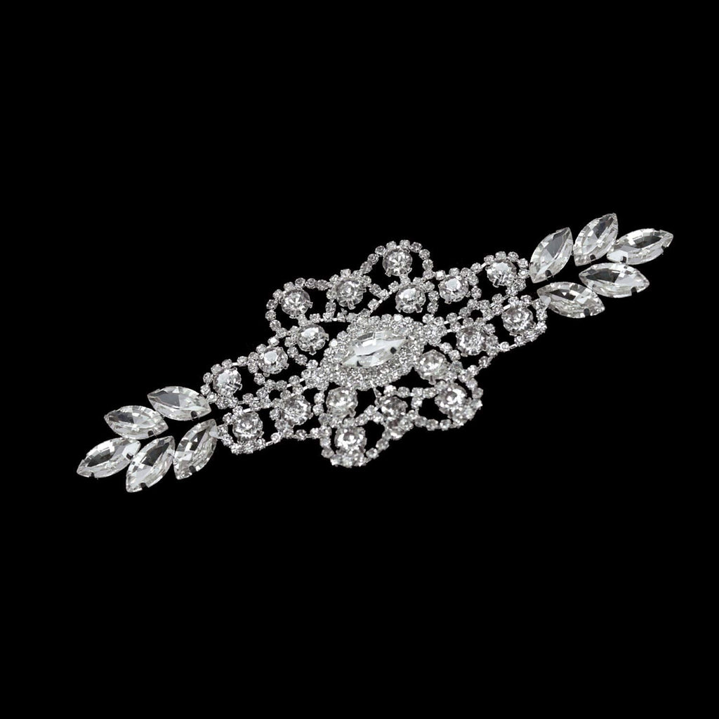 Sew-On Diamante Motif - 65 - Silver