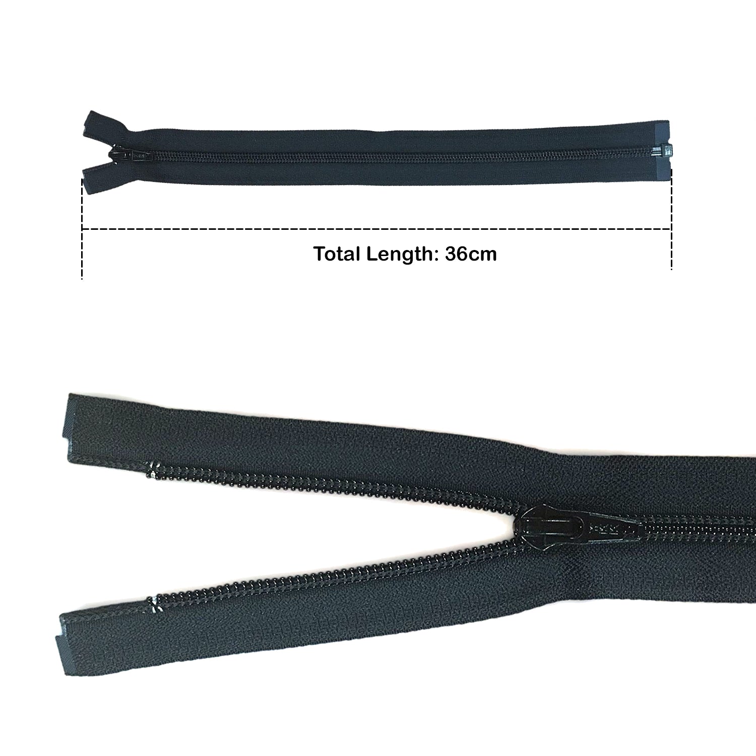YKK Nylon Medium Weight Open-End Zip