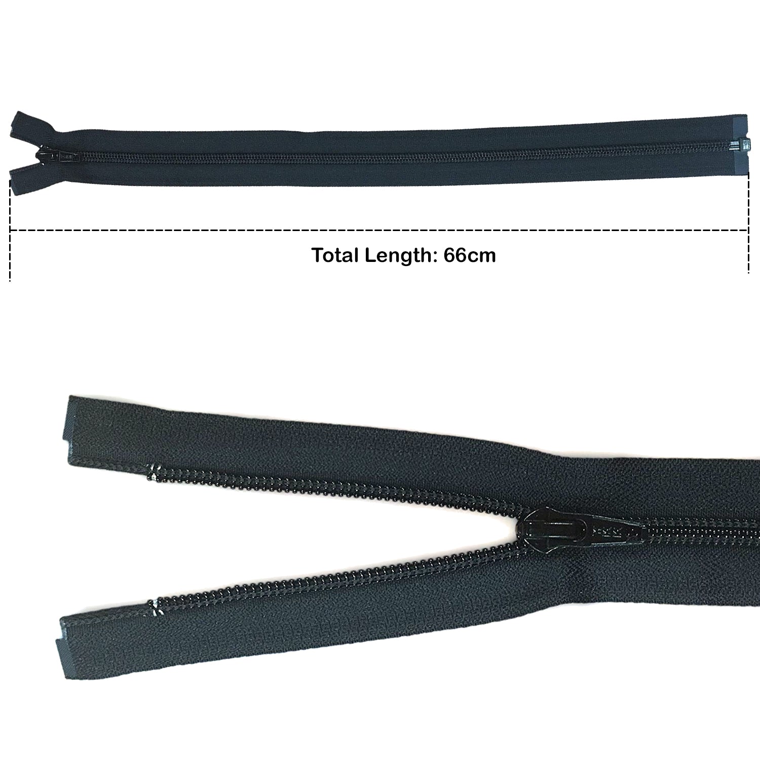YKK Nylon Medium Weight Open-End Zip