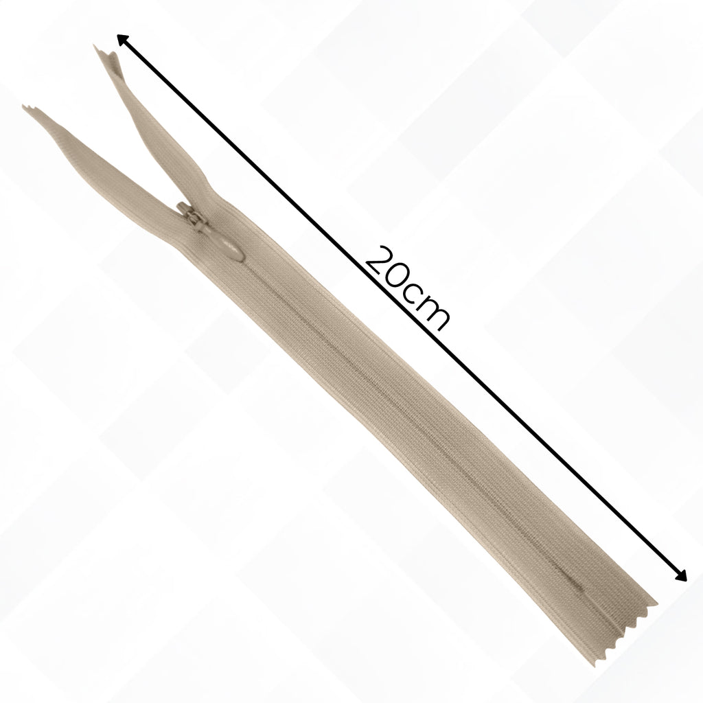 YKK Nylon Lightweight Closed End Concealed Zip