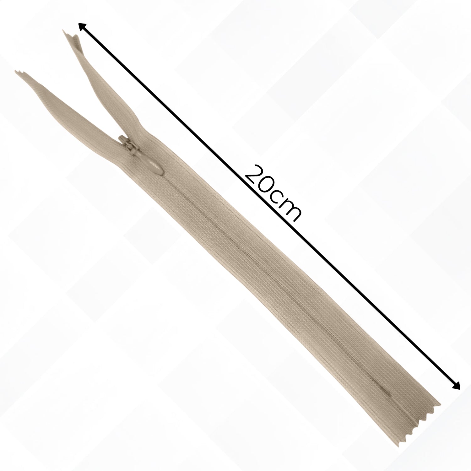 YKK Nylon Lightweight Closed End Concealed Zip