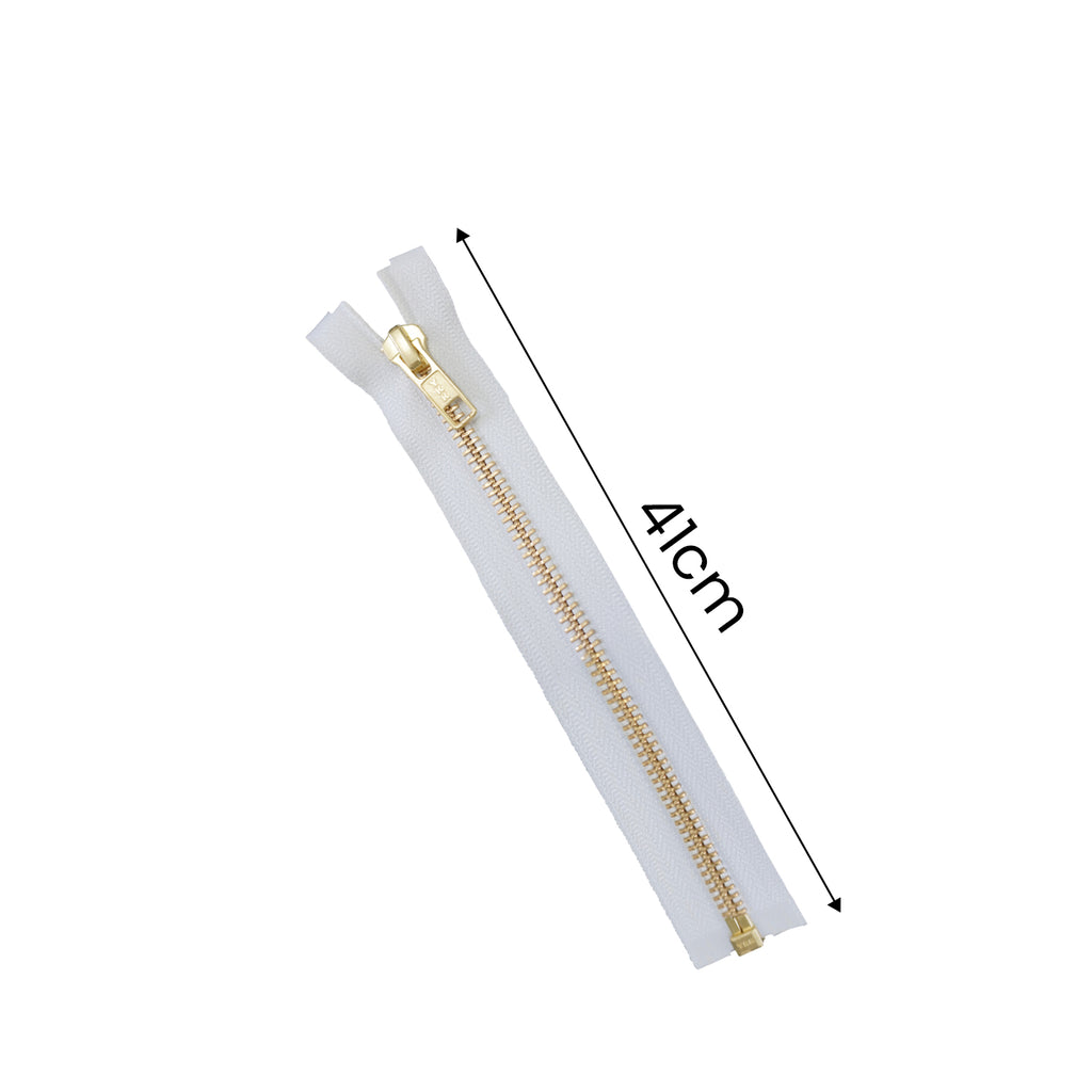 YKK Brass Medium Weight Open-End Zip