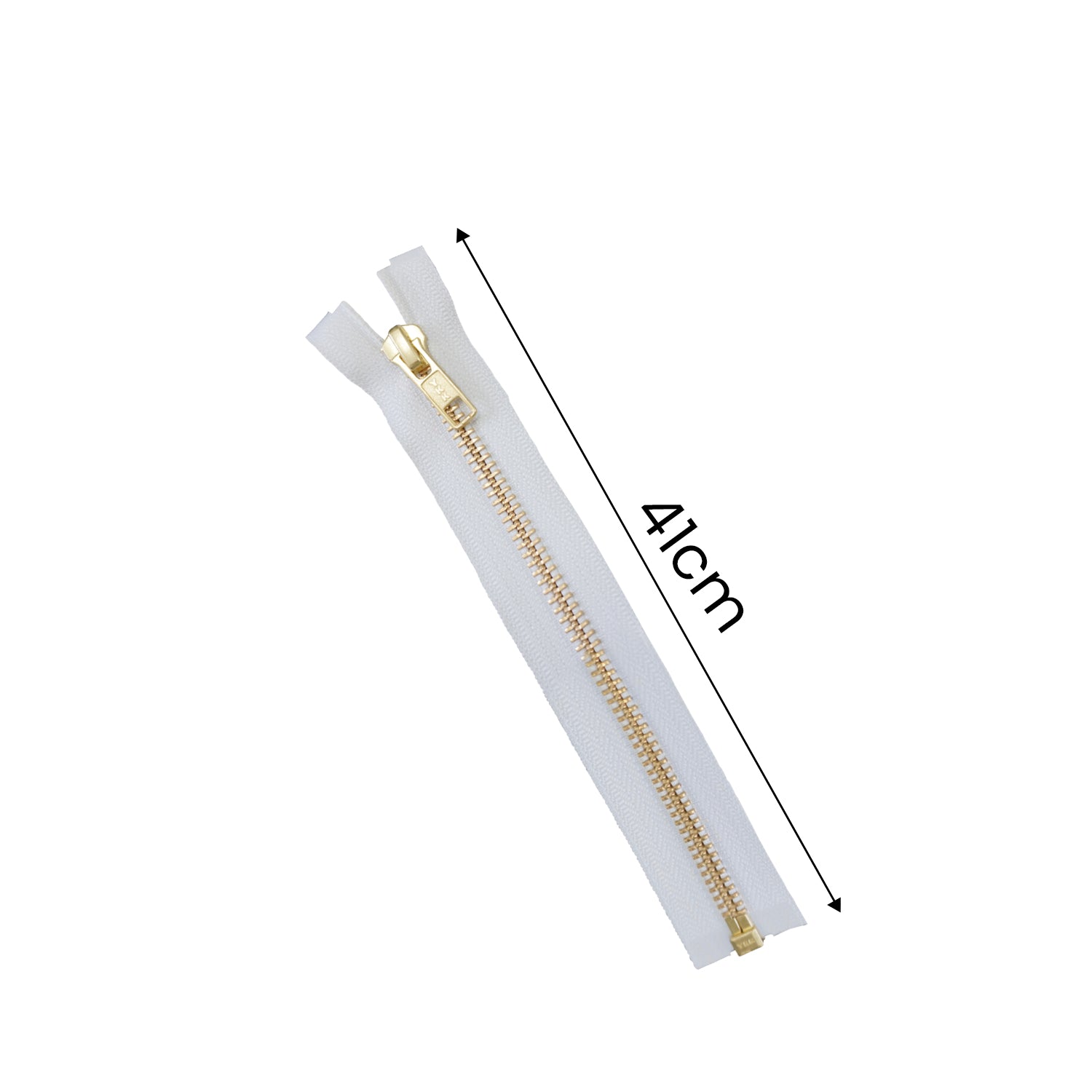 YKK Brass Medium Weight Open-End Zip