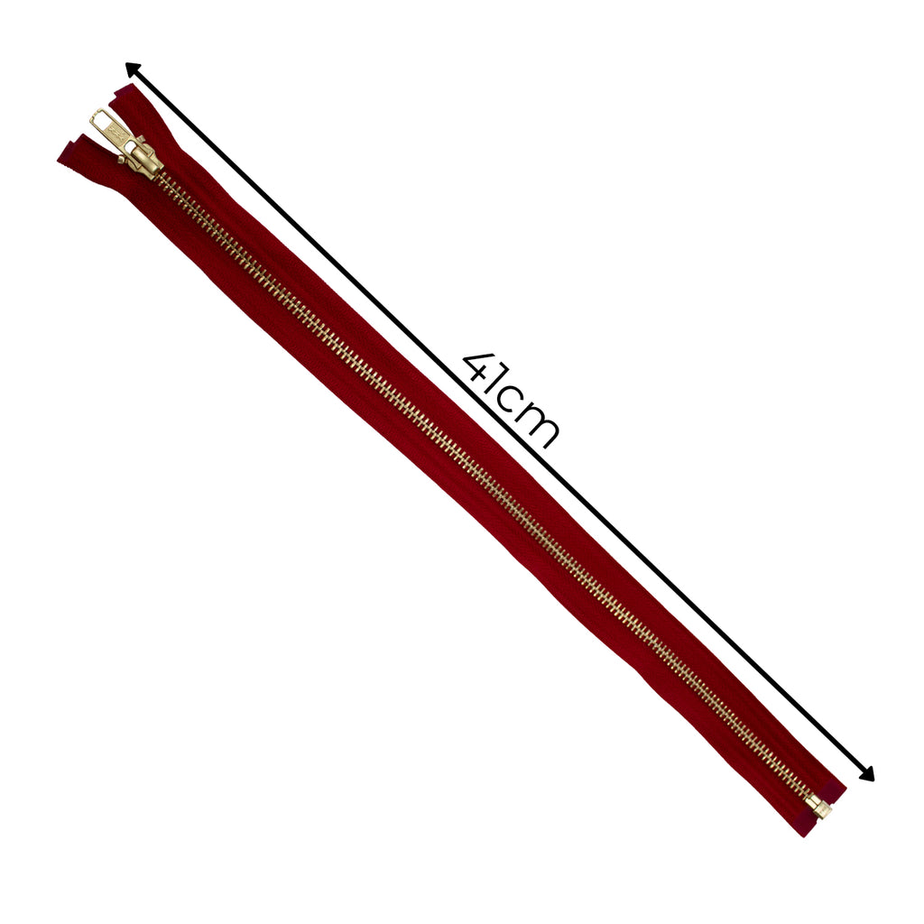 YKK Brass Medium Weight Open-End Zip