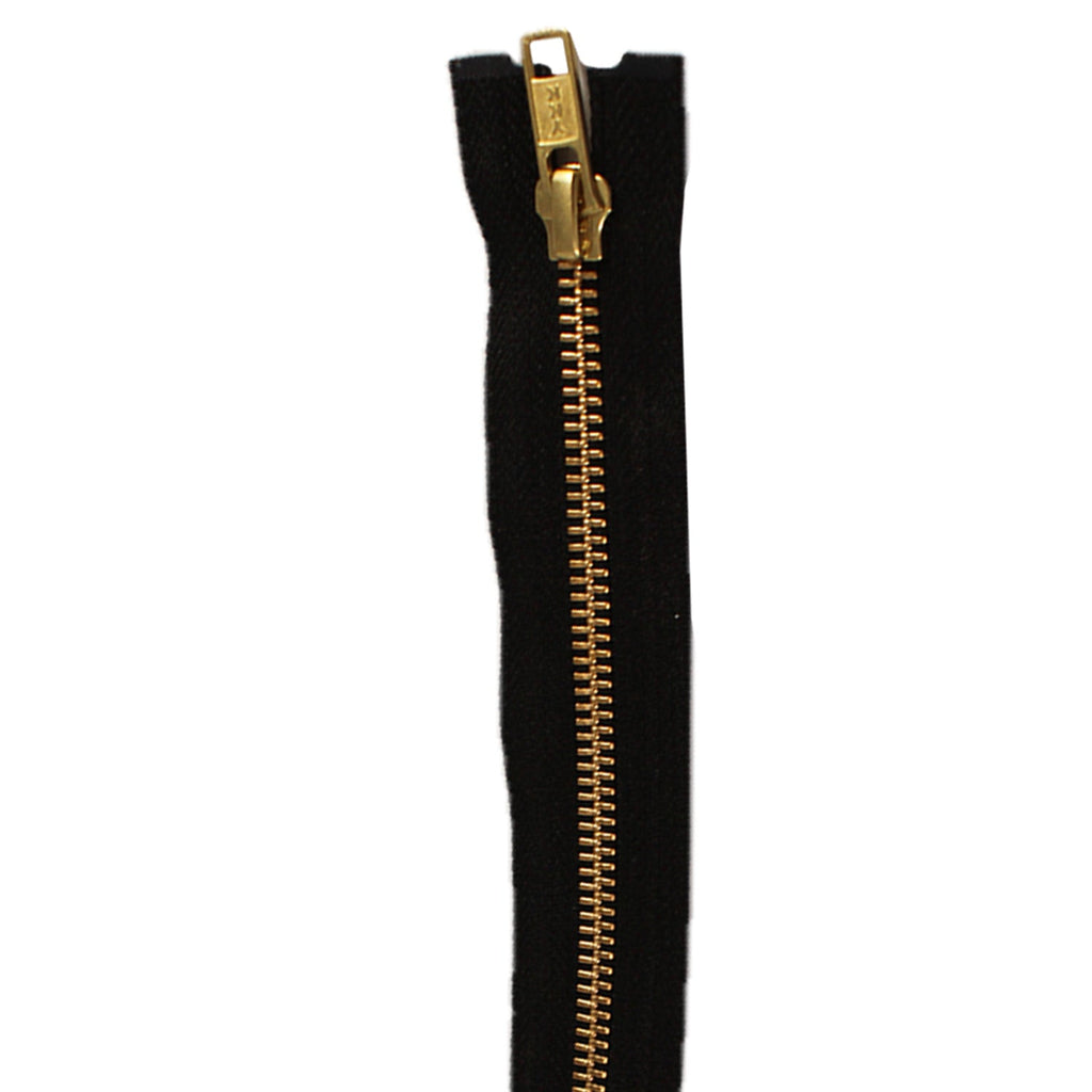 YKK Brass Medium Weight Open-End Zip