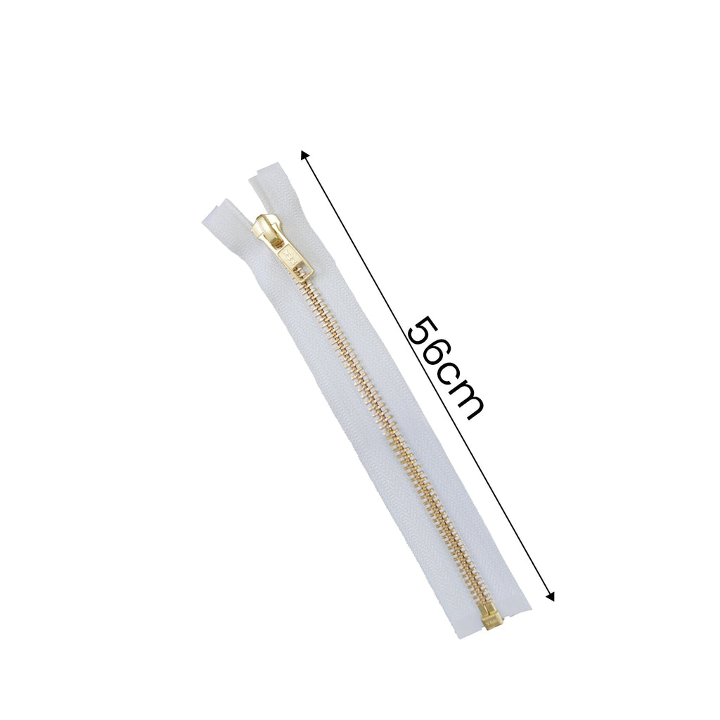 YKK Brass Medium Weight Open-End Zip