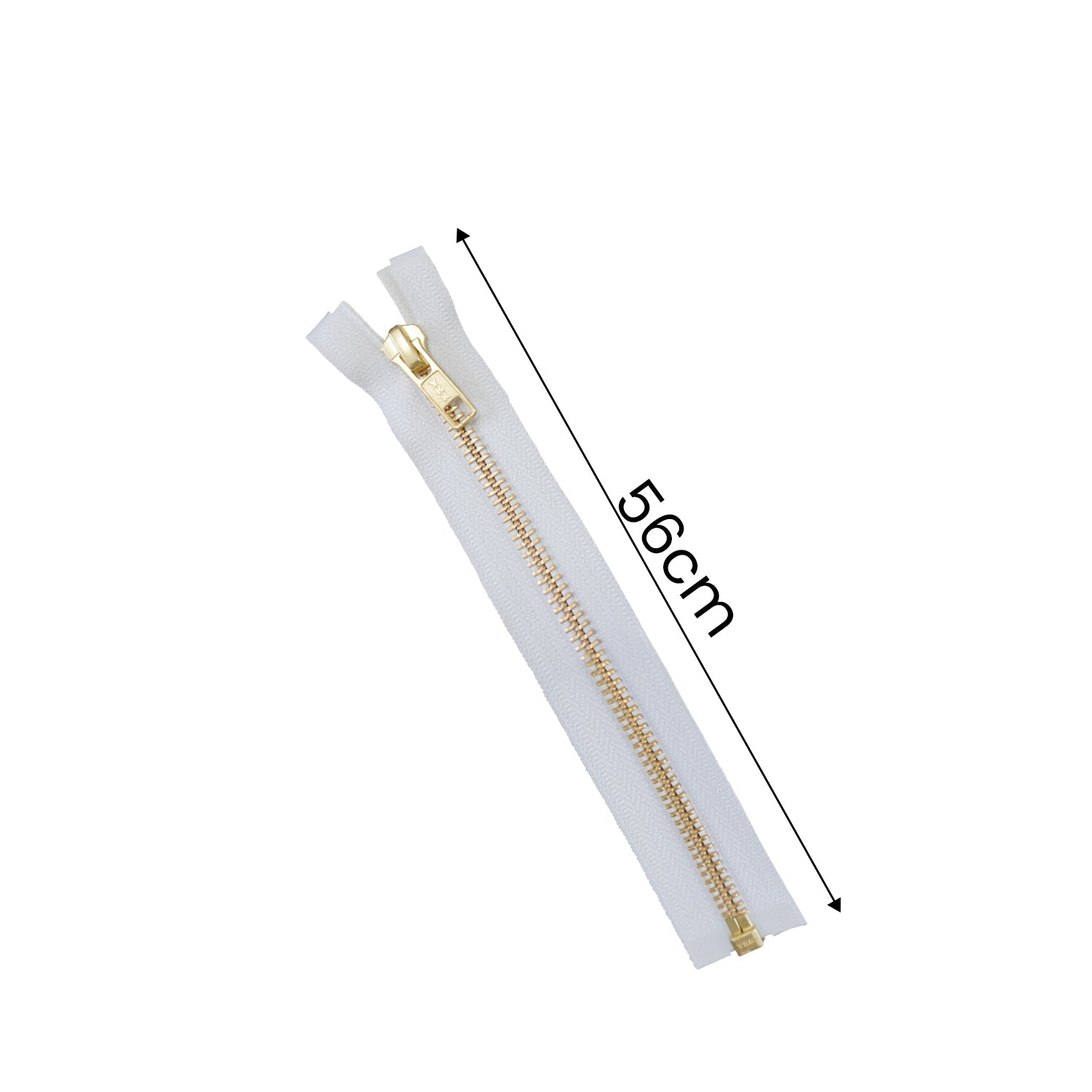 YKK Brass Medium Weight Open-End Zip